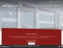 Tablet Screenshot of minella.com.tr